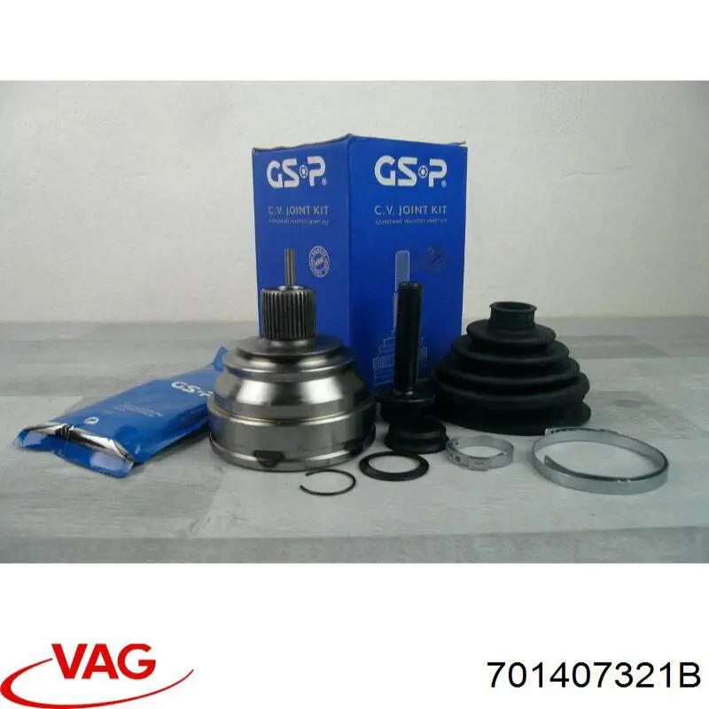 Купити 701407321B VAG Шарнір приводу зовнішній