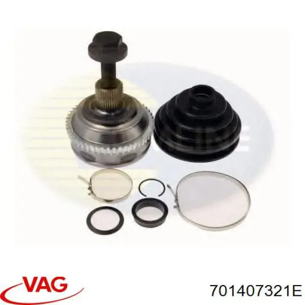 Граната колісна VAG 701407321E ціна, від 27.96 USD