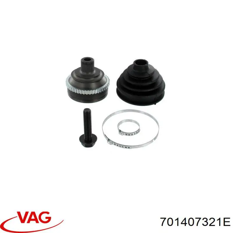Купити 701407321E VAG Шарнір приводу зовнішній