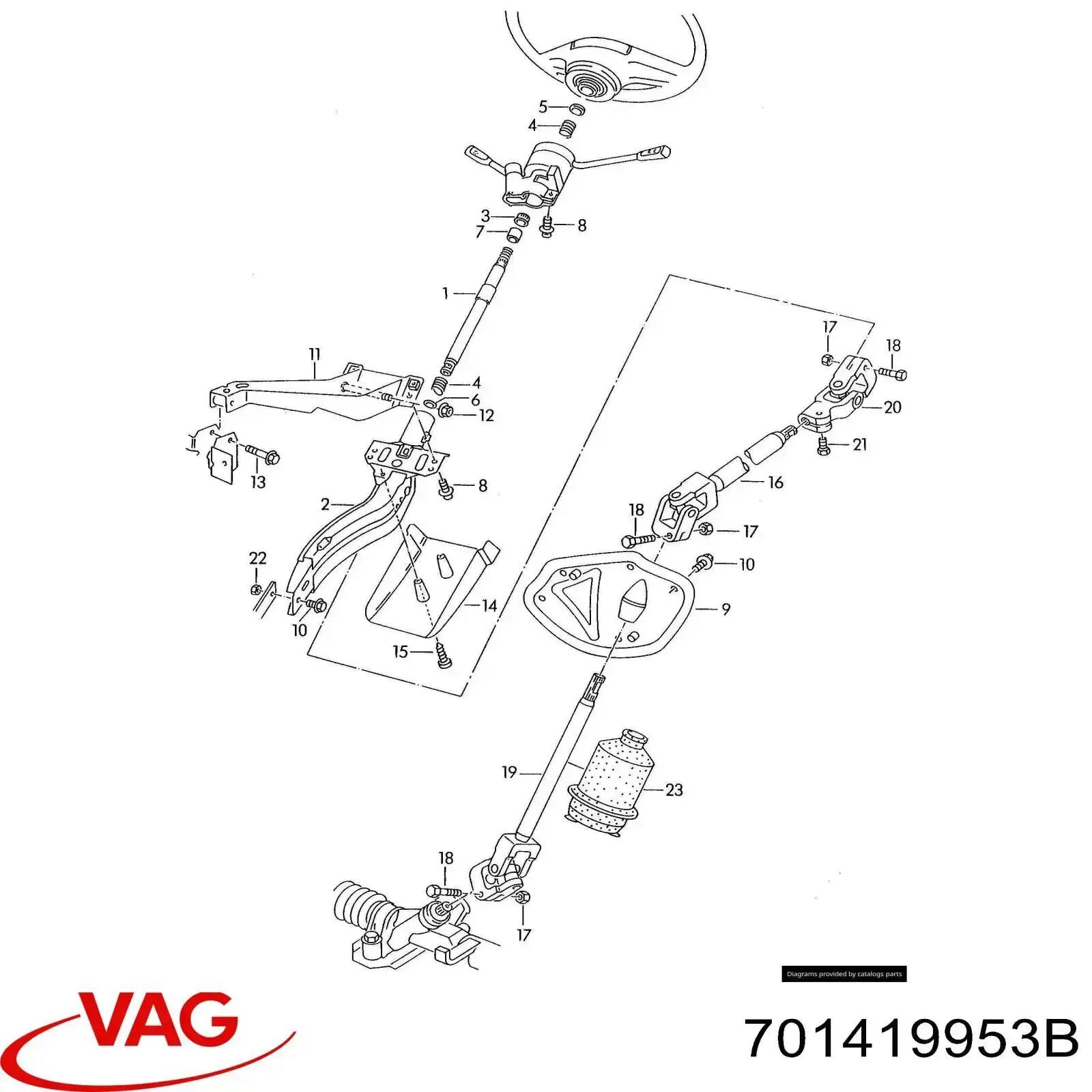  VAG 701419953B ціна, від 31.38 USD