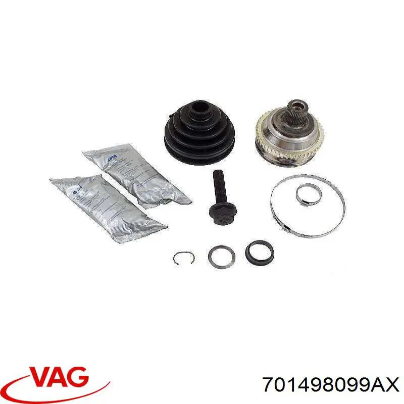 Граната колісна VAG 701498099AX ціна, від 30.31 USD