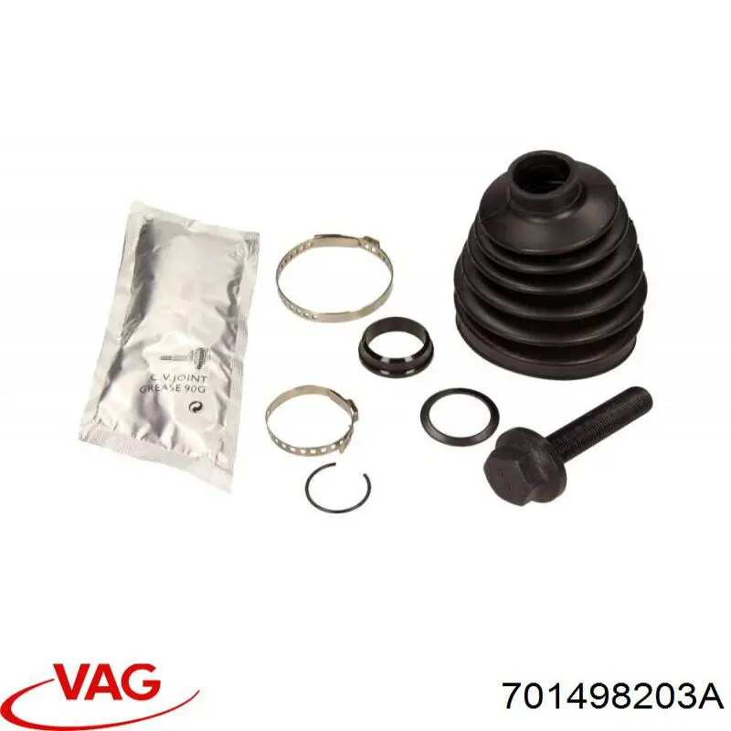 Пильник ШРКШ зовнішній VAG 701498203A