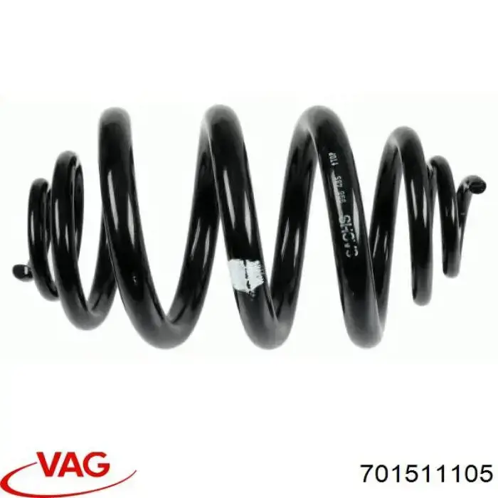 Задні пружини 701511105 VAG