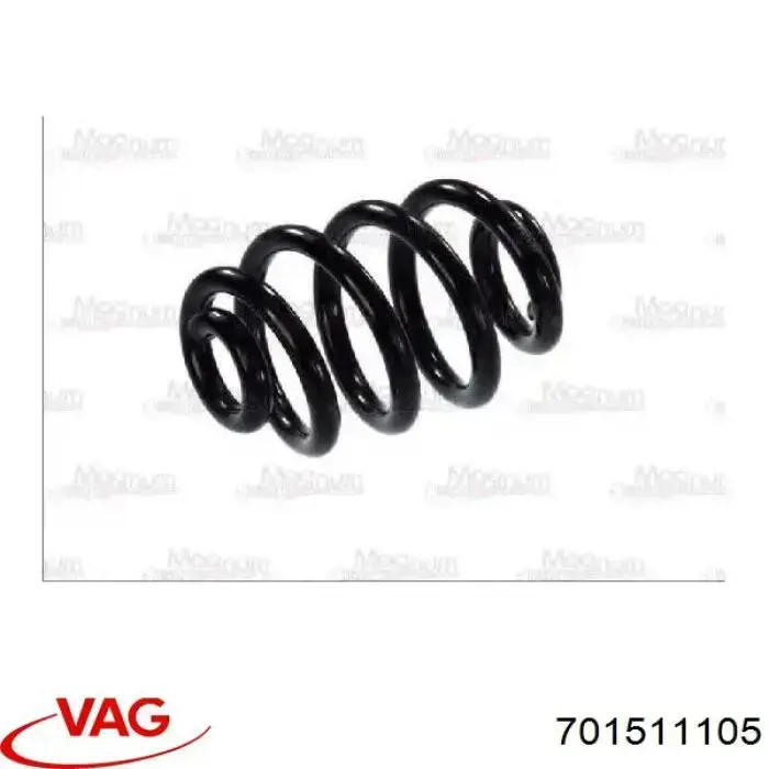 Купити 701511105 VAG Задні пружини