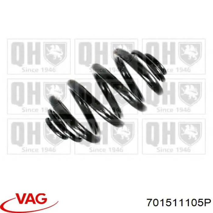 Купити 701511105P VAG Задні пружини
