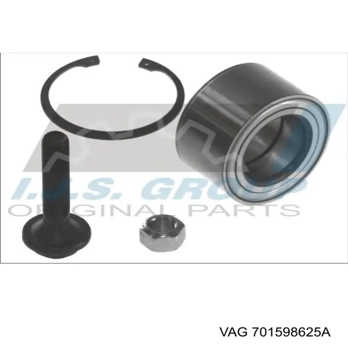 Підшипник задньої ступиці 701598625A VAG