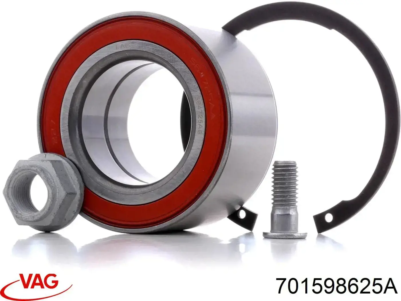 Підшипник маточини задньої VAG 701598625A ціна, від 40.96 USD
