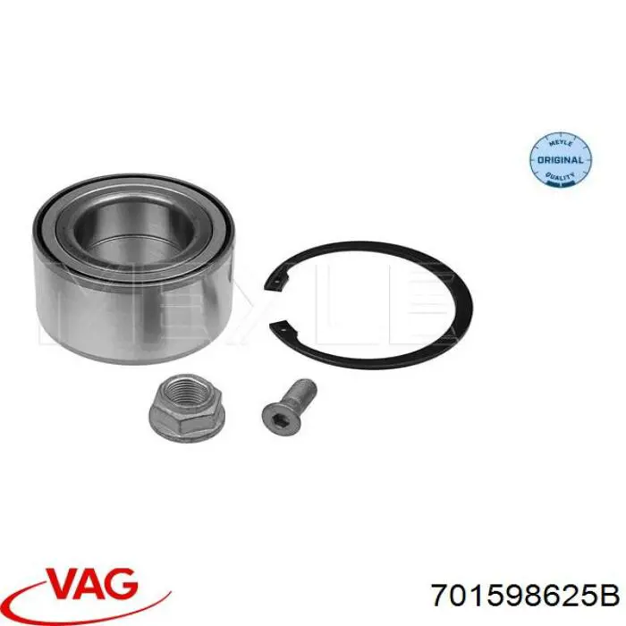 Підшипник маточини задньої VAG 701598625B ціна, від 17.44 USD