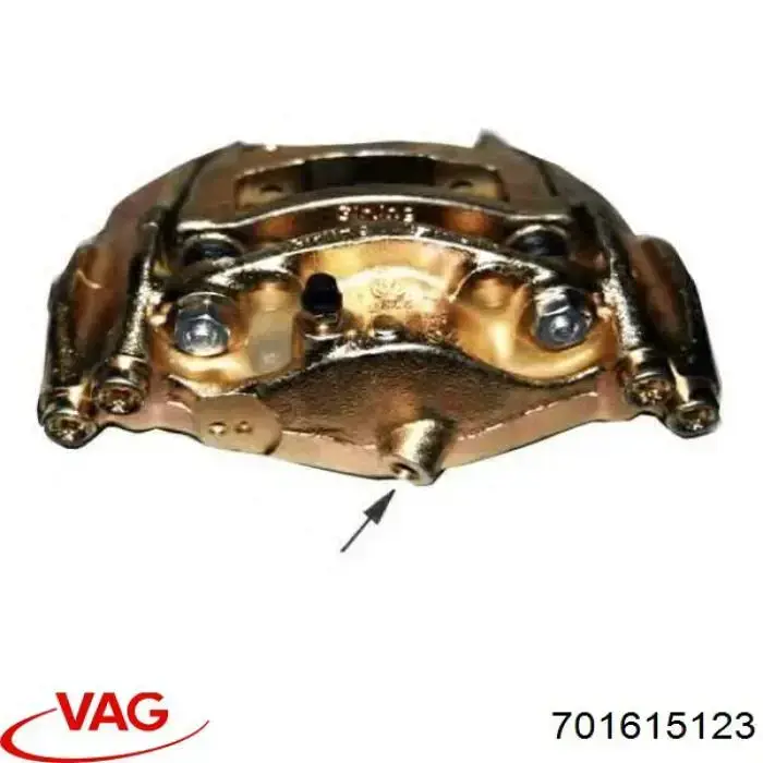Супорт гальмівний передній лівий VAG 701615123 ціна, від 44.91 USD