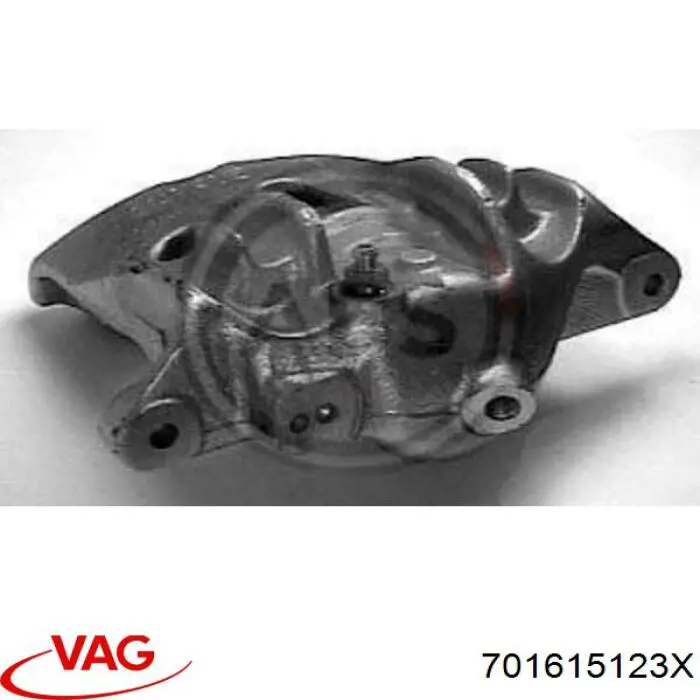 Супорт гальмівний передній лівий 701615123X VAG