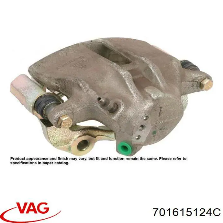 Супорт гальмівний передній правий 701615124C VAG