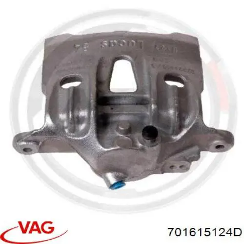701615124D VAG Супорт гальмівний передній правий