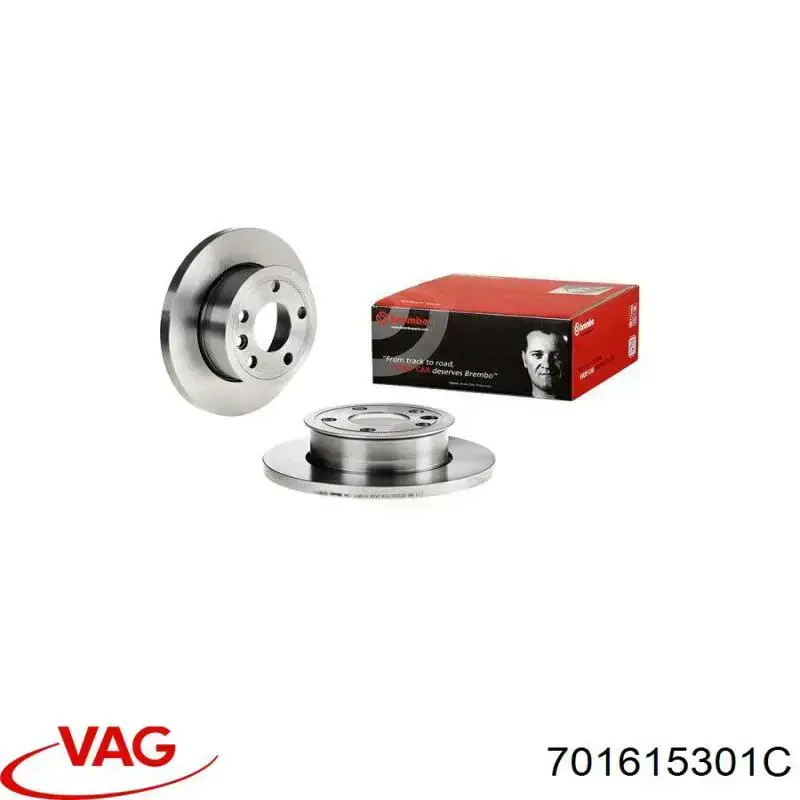 Купити 701615301C VAG Ротор гальмівний