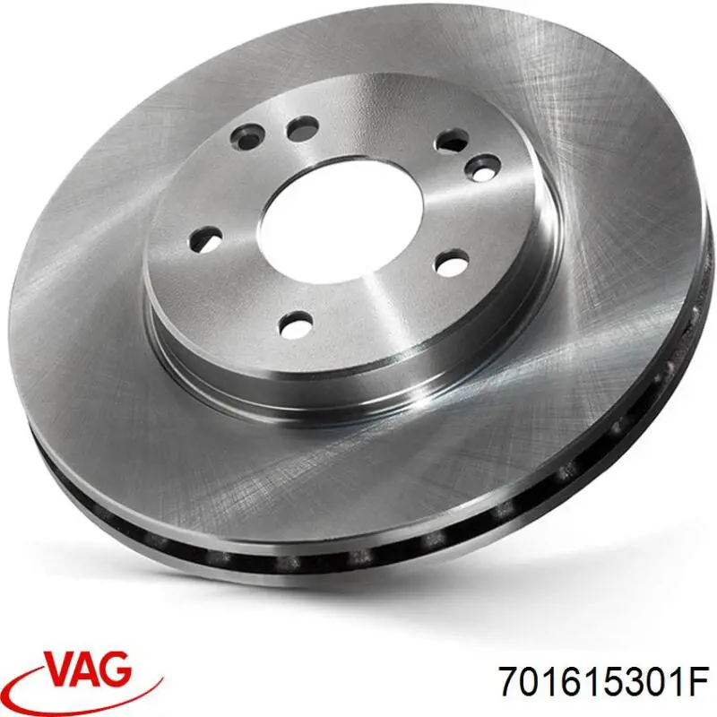 Диск гальмівний передній VAG 701615301F