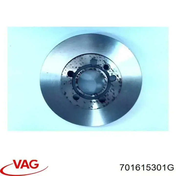 Диск гальмівний передній VAG 701615301G