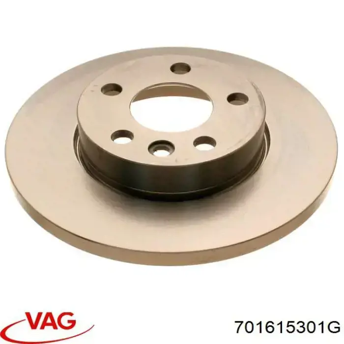 701615301G VAG диск гальмівний передній