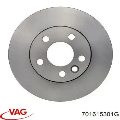 Гальмівні диски передні 701615301G VAG