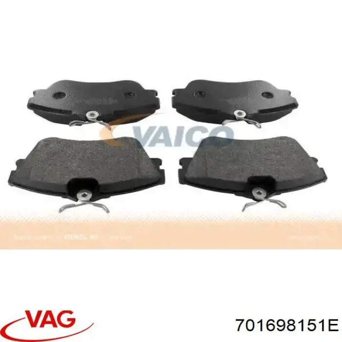 Купити 701698151E VAG Колодки гальмівні передні, дискові