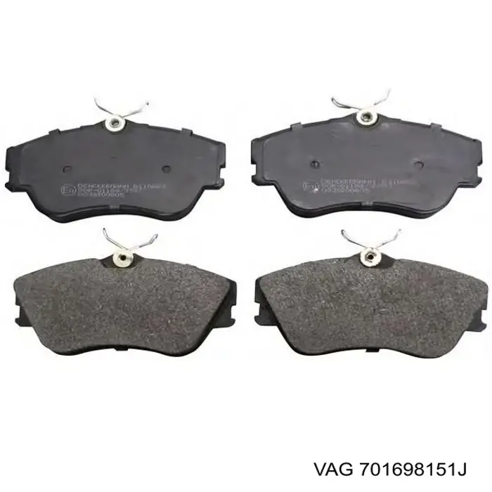Купити 701698151J VAG Колодки гальмівні передні, дискові
