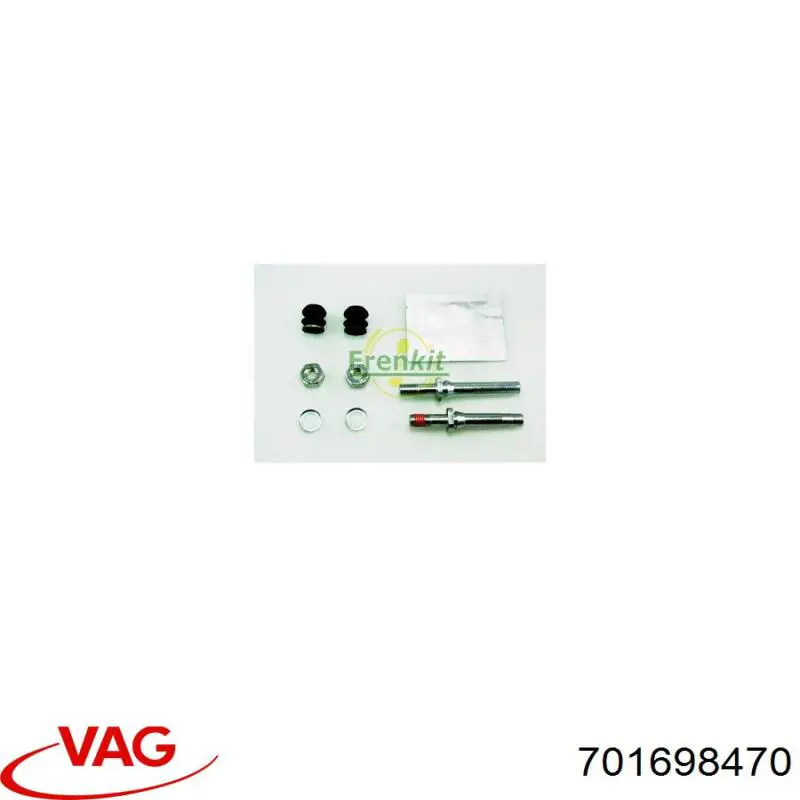 701698470 VAG ремкомплект супорту гальмівного переднього