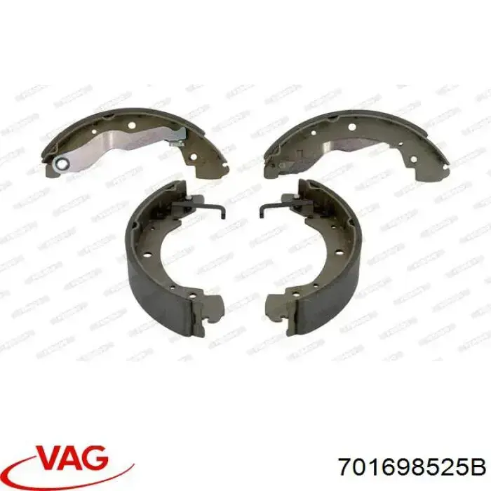 Купити 701698525B VAG Колодки гальмові задні, барабанні