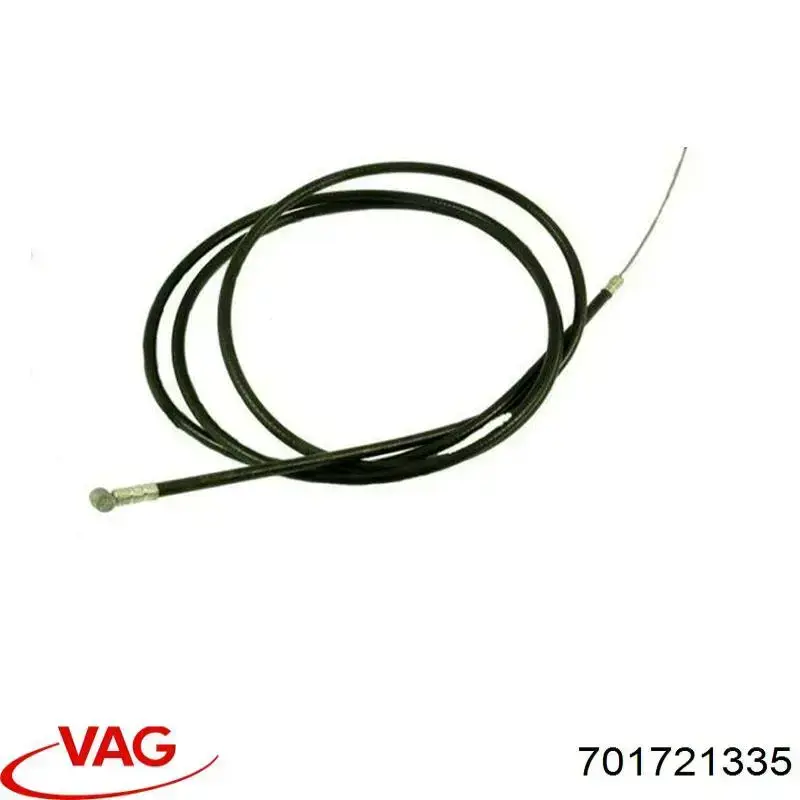 Трос зчеплення 701721335 VAG