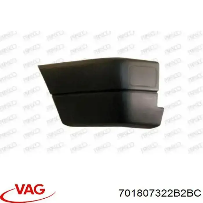 Купити 956698 Polcar Бампер задній, права частина