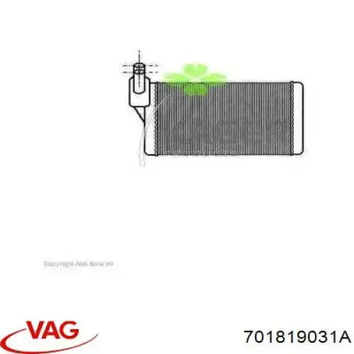 Радіатор пічки 701819031A VAG