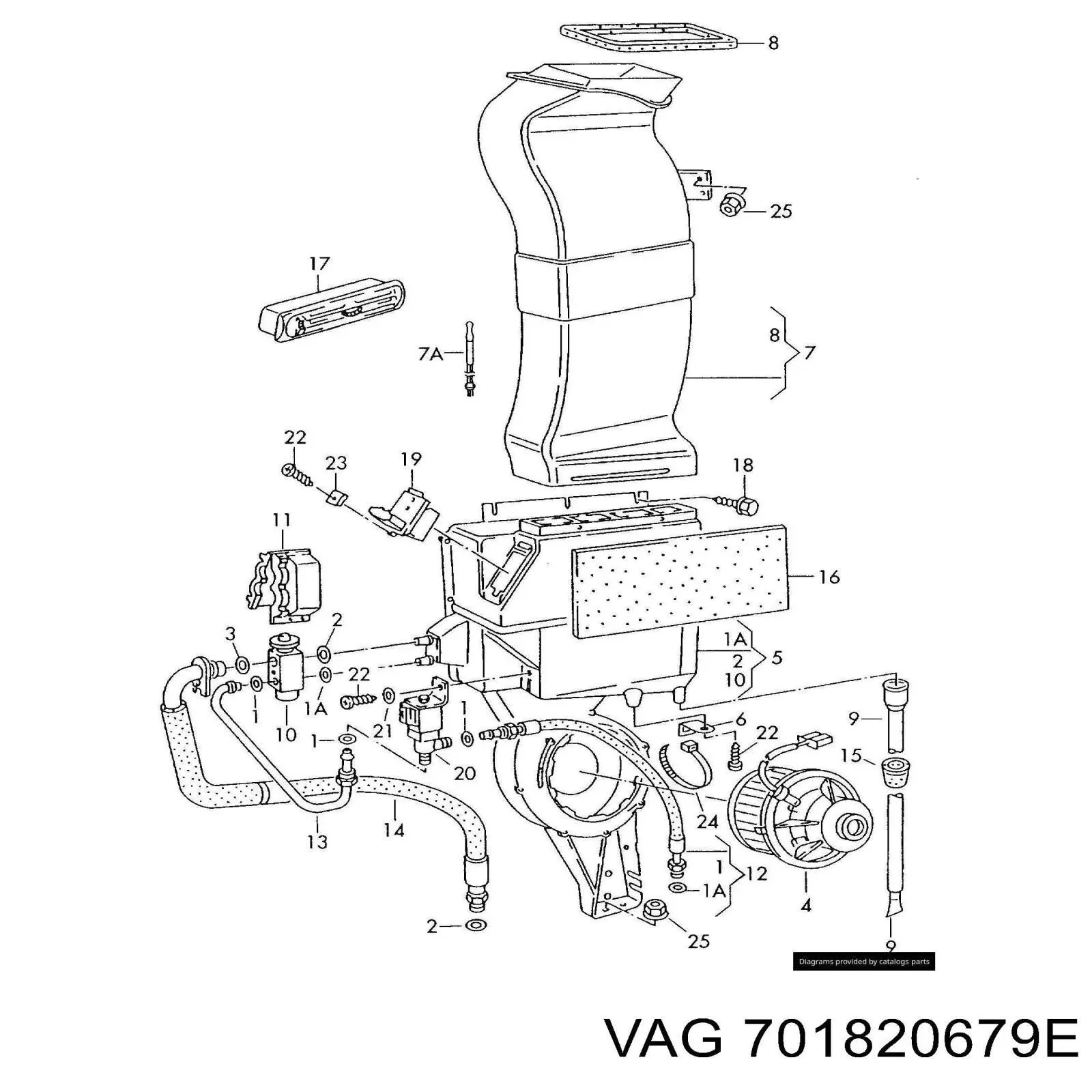 Клапан TRV, кондиціонера 1372077 Volvo