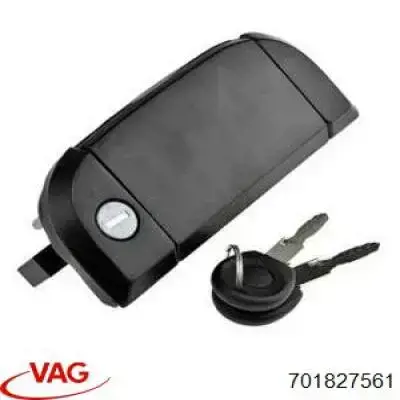 Купити 701827561 VAG Ручка задньої (двостулкової) двері права зовнішня