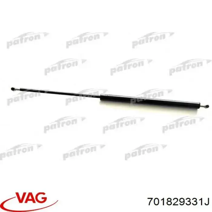 Амортизатор двері задньої VAG 701829331J ціна, від 9.75 USD