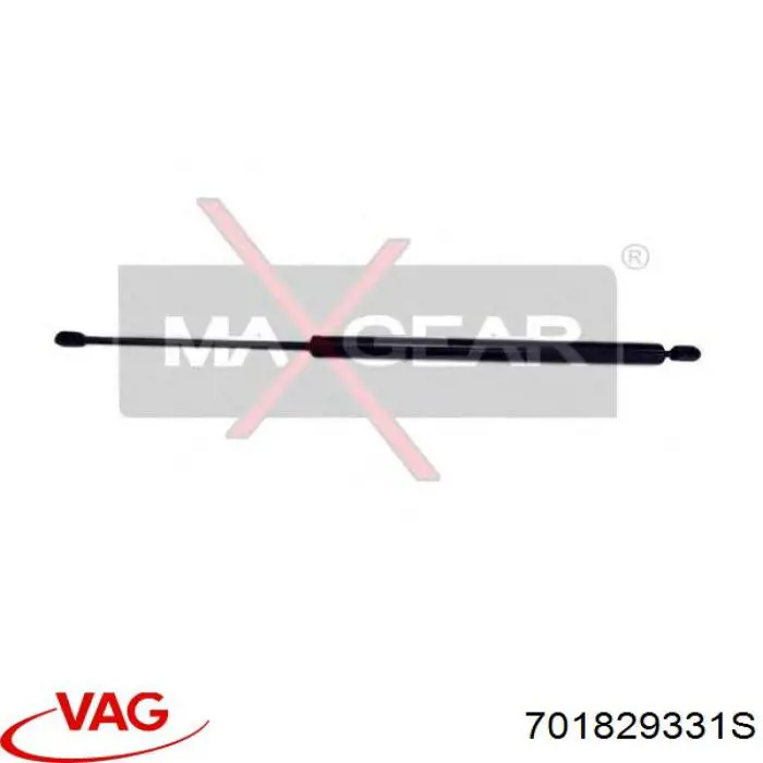 Купити 701829331S VAG Амортизатор двері багажника