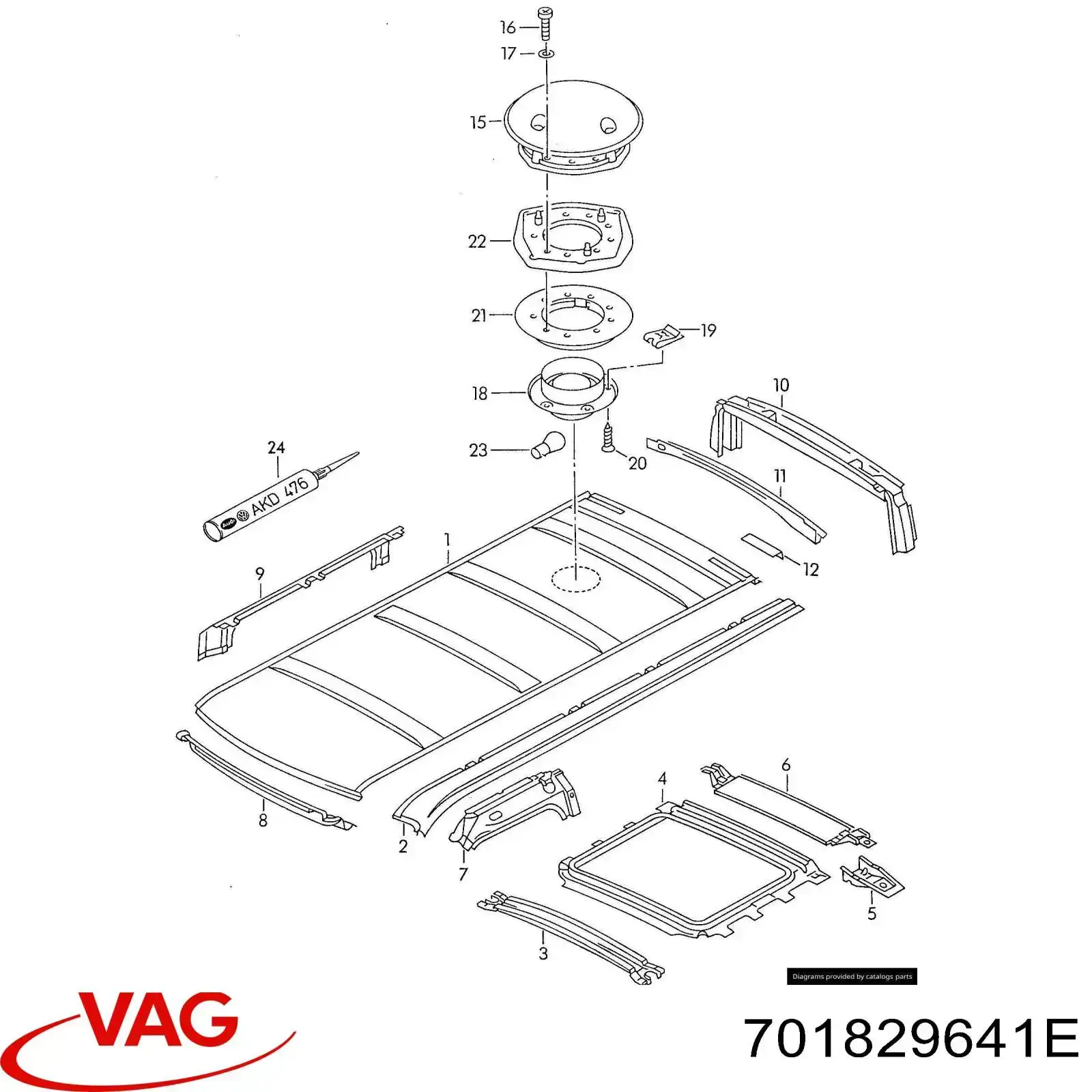 701829641E VAG 