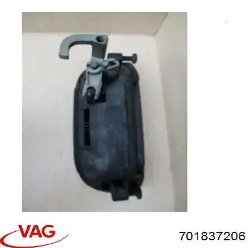 Ручка передньої двері зовнішня права VAG 701837206 ціна, від 19.00 USD