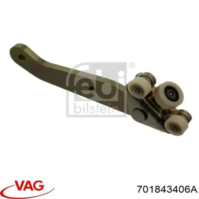 Ролик двері бічної/зсувної, правий нижній 701843406A VAG