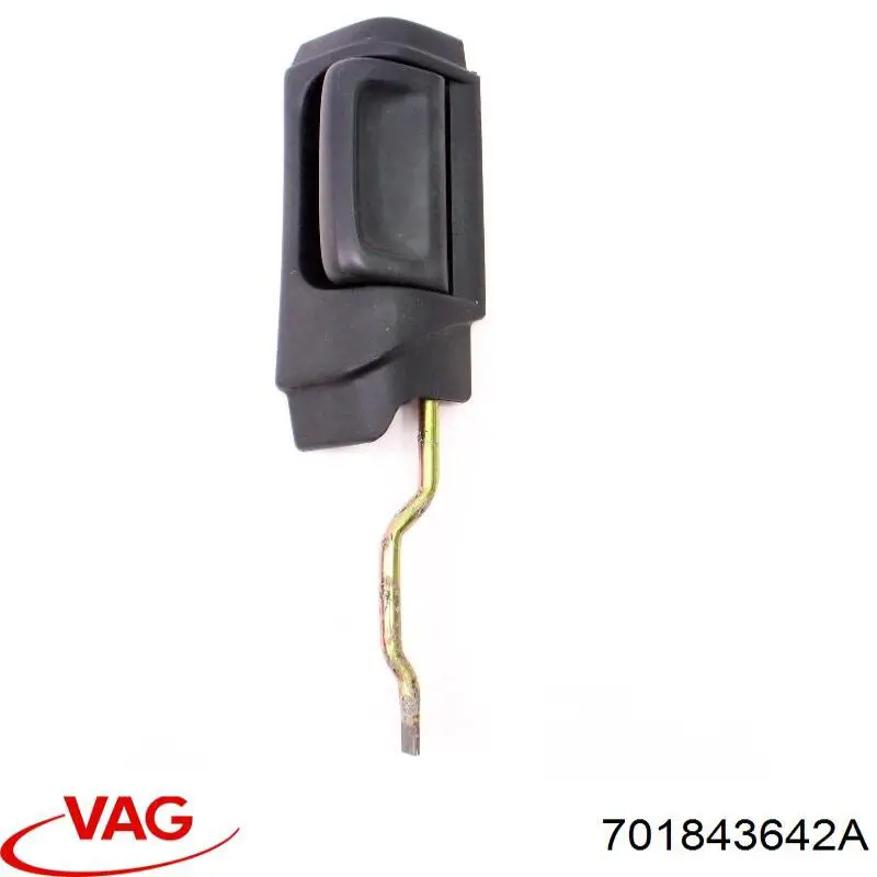 Ручка передньої двері внутрішня права VAG 721843642 ціна, від 4.40 USD