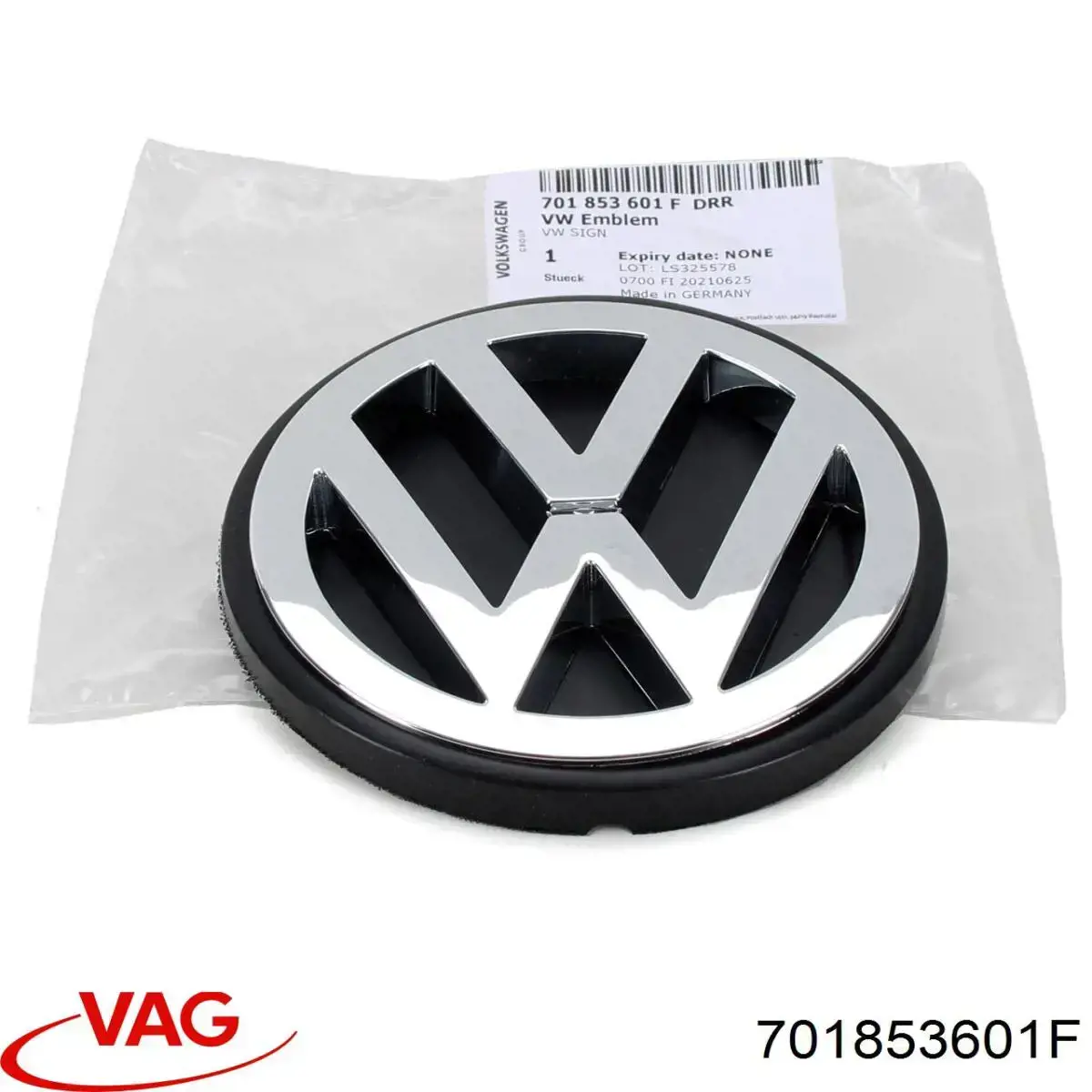 Купити 701853601F VAG Емблема кришки багажника, фірменнийзначок