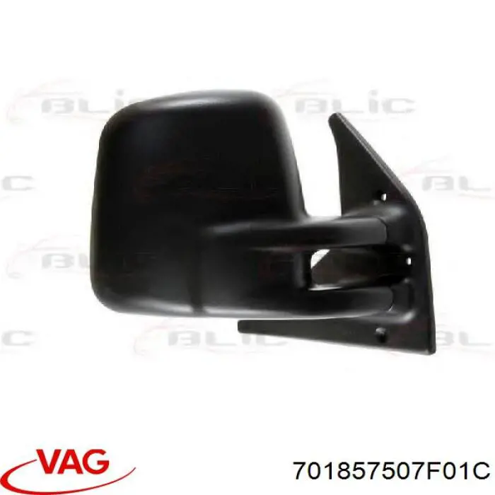 Ліве бокове дзеркало 701857507F01C VAG