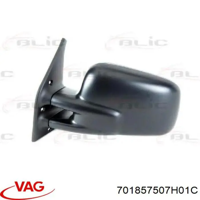 Ліве бічне дзеркало VAG 701857507H01C ціна, від 53.38 USD