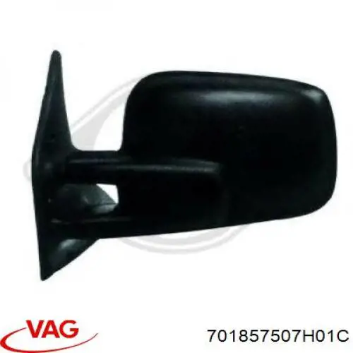 Купити 701857507H01C VAG Бічне дзеркало заднього виду ліве