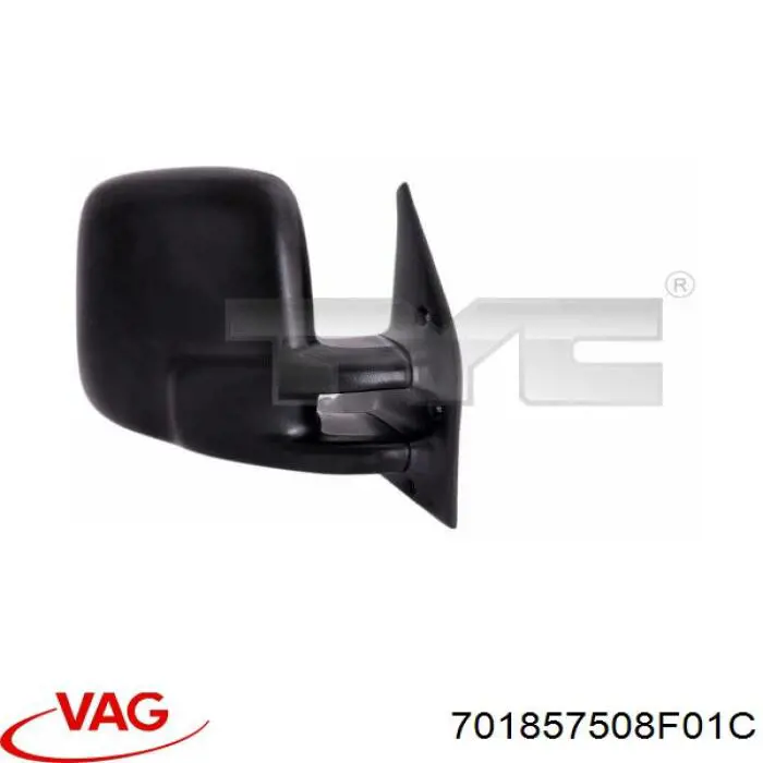 Праве бічне дзеркало VAG 701857508F01C ціна, від 31.28 USD