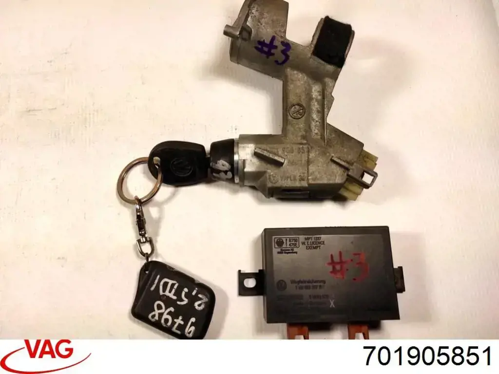 Купити 701905851 VAG Замок запалювання