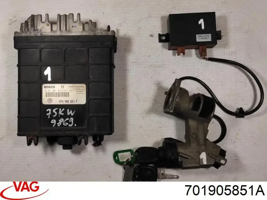 701905851A VAG Замок запалювання