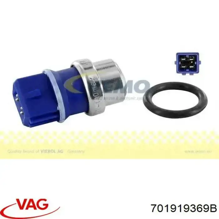 Термодатчик охолоджуючої рідини VAG 701919369B ціна, від 6.18 USD