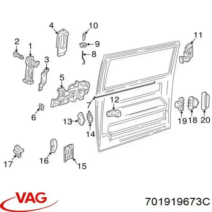 Датчик покажчика рівня палива VVP F88289B ціна, від 11.66 USD