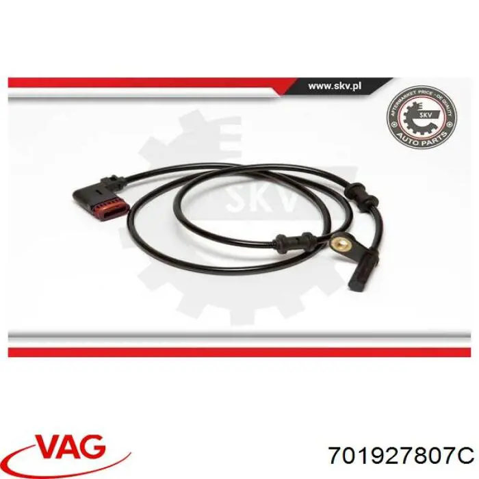 Купити 701927807C VAG Датчик АБС (ABS) задній