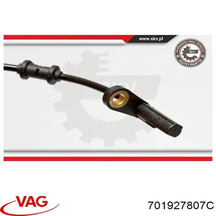 Датчик АБС (ABS) задній VAG 701927807C