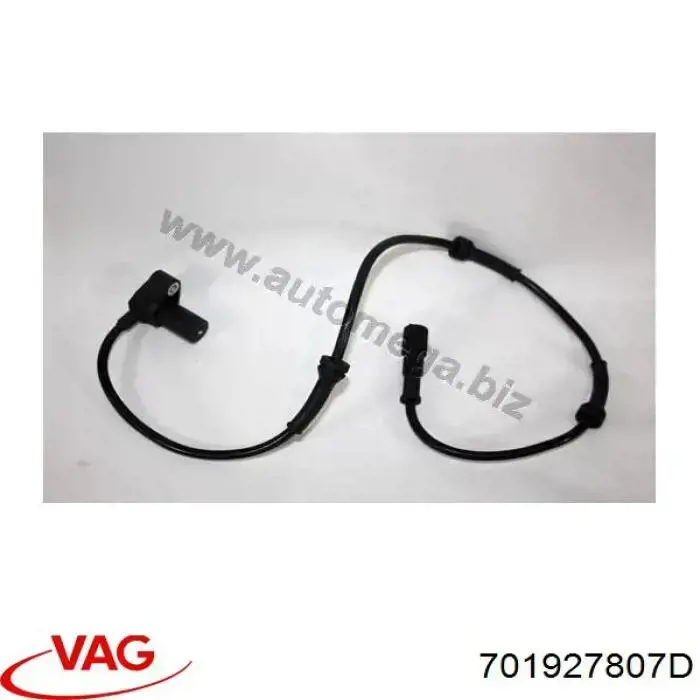 Купити 701927807D VAG Датчик АБС (ABS) задній, правий