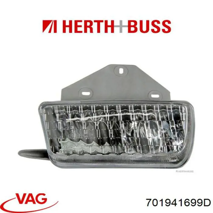 Туманка ліва VAG 701941699D ціна, від 31.48 USD