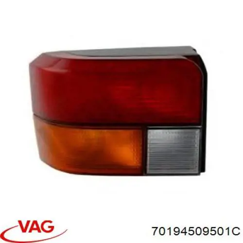 70194509501C VAG Задня ліва фара